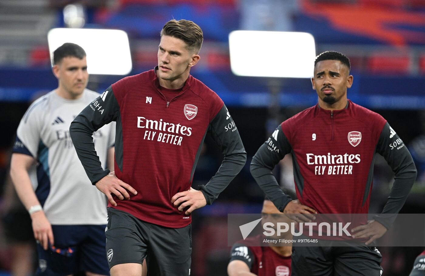 Hungary Soccer Champions League Arsenal Training