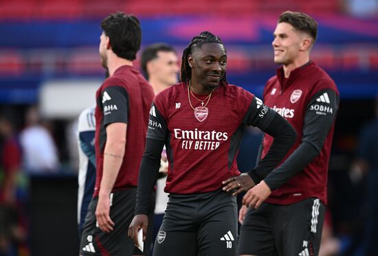 Hungary Soccer Champions League Arsenal Training