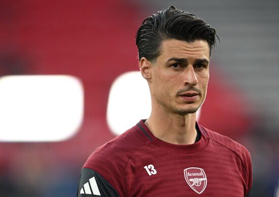 Hungary Soccer Champions League Arsenal Training