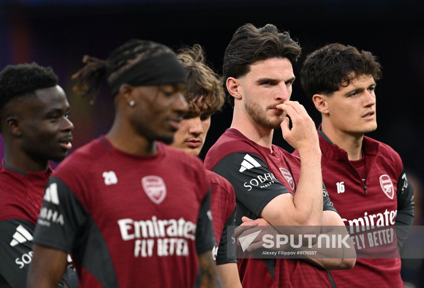 Hungary Soccer Champions League Arsenal Training