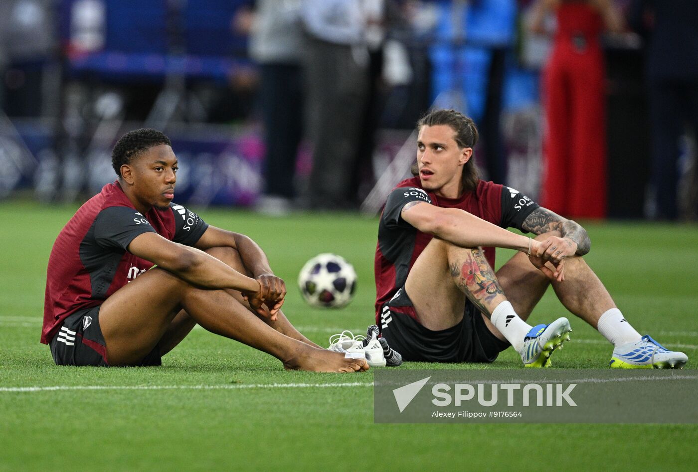 Hungary Soccer Champions League Arsenal Training