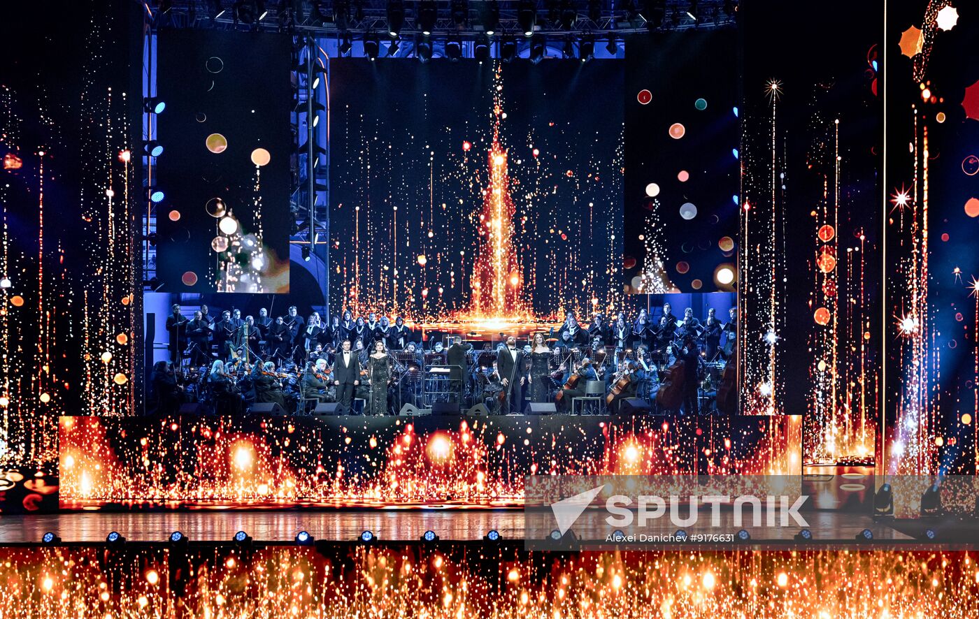 Russia St Petersburg Founding Anniversary Gala Concert