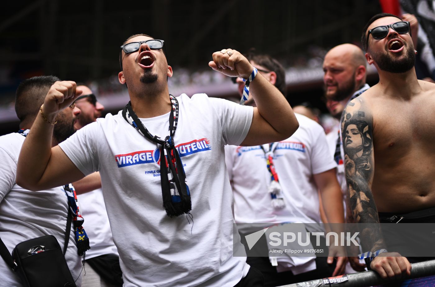 Hungary Soccer Champions League PSG - Arsenal