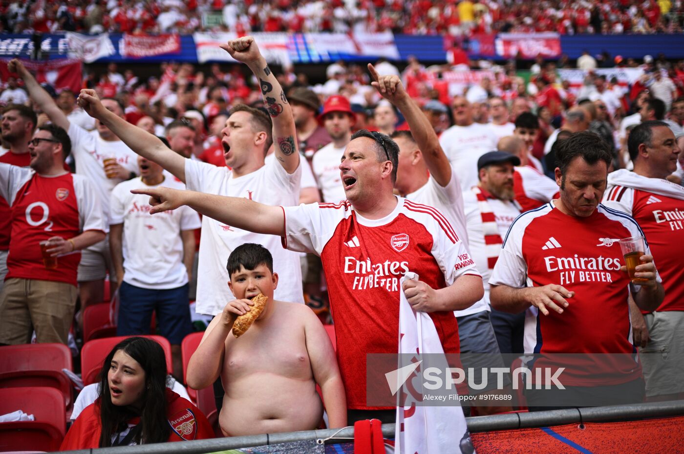 Hungary Soccer Champions League PSG - Arsenal
