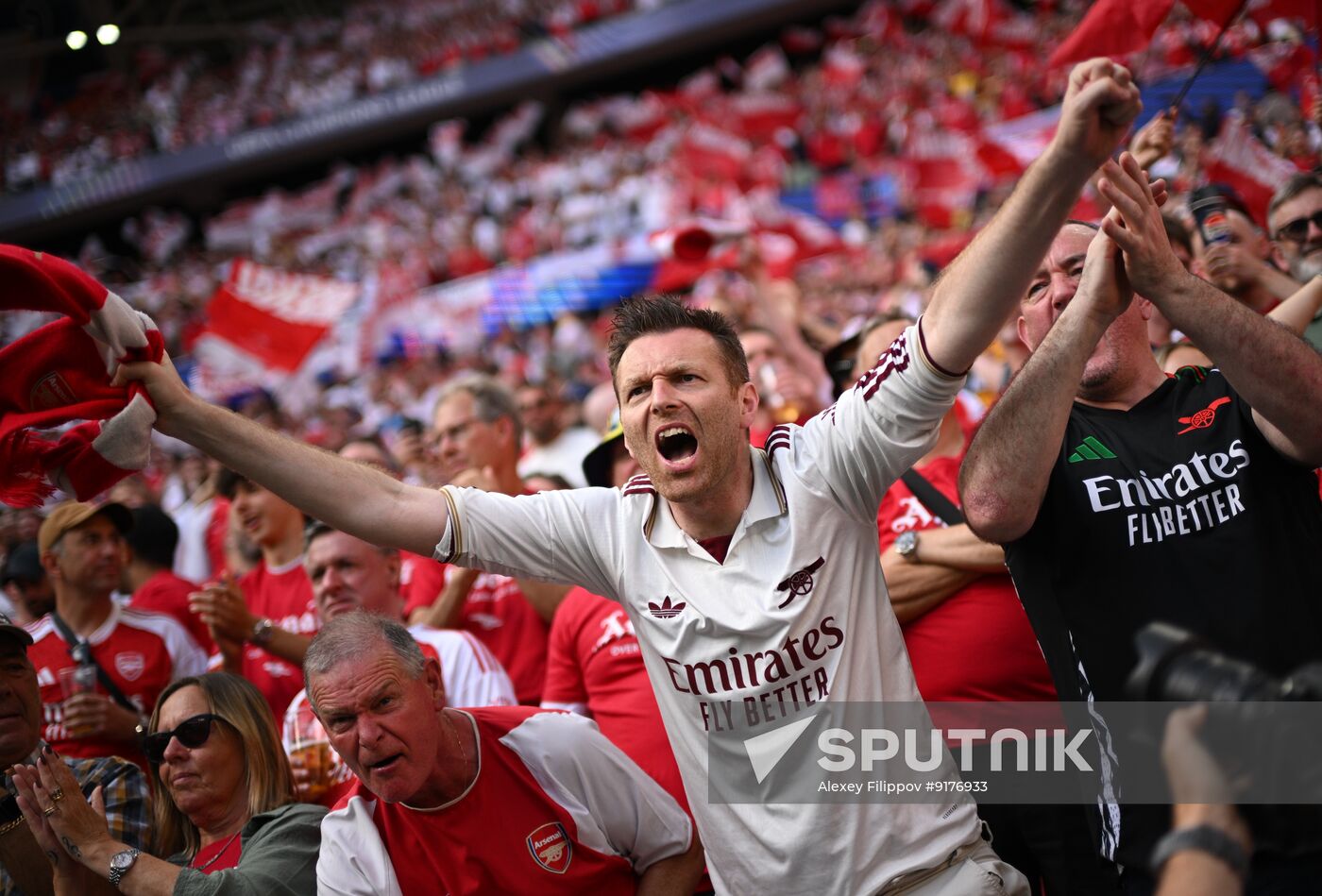 Hungary Soccer Champions League PSG - Arsenal