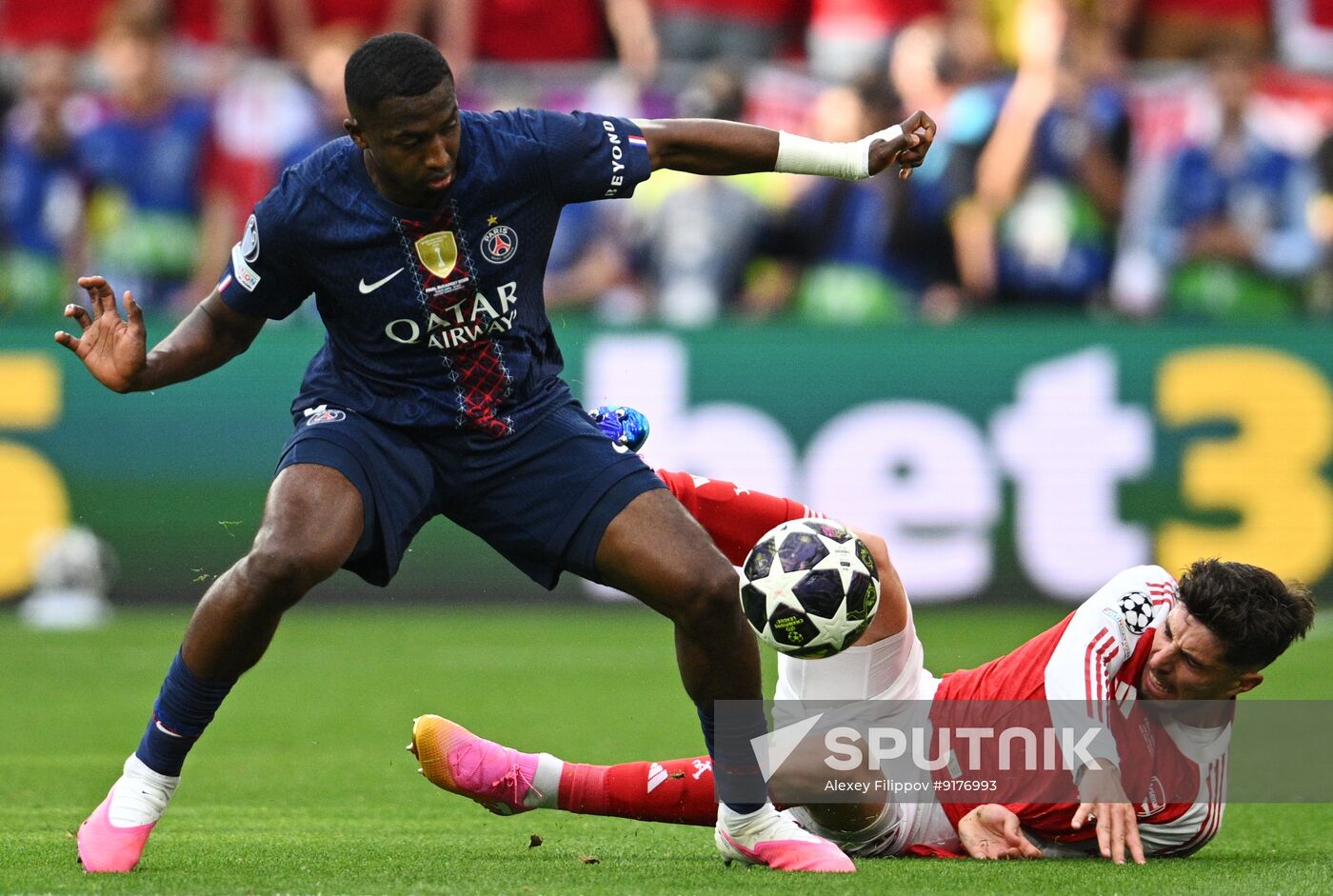Hungary Soccer Champions League PSG - Arsenal