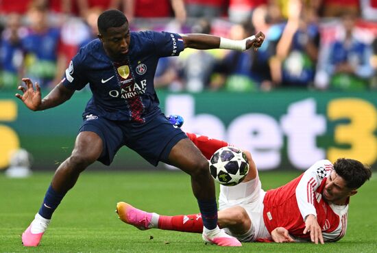Hungary Soccer Champions League PSG - Arsenal