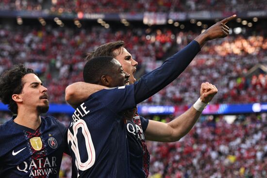 Hungary Soccer Champions League PSG - Arsenal