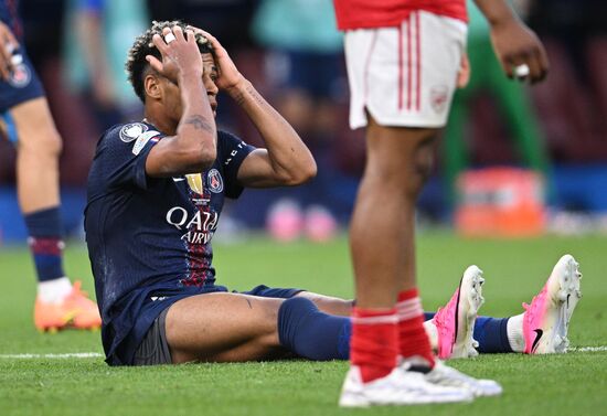 Hungary Soccer Champions League PSG - Arsenal