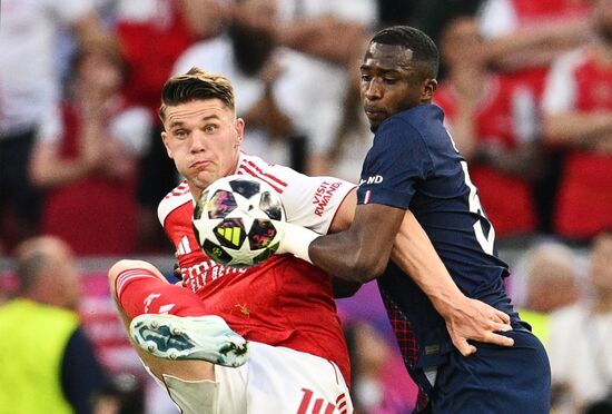 Hungary Soccer Champions League PSG - Arsenal