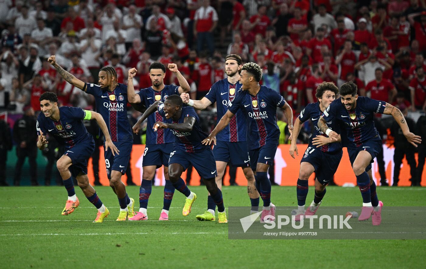 Hungary Soccer Champions League PSG - Arsenal