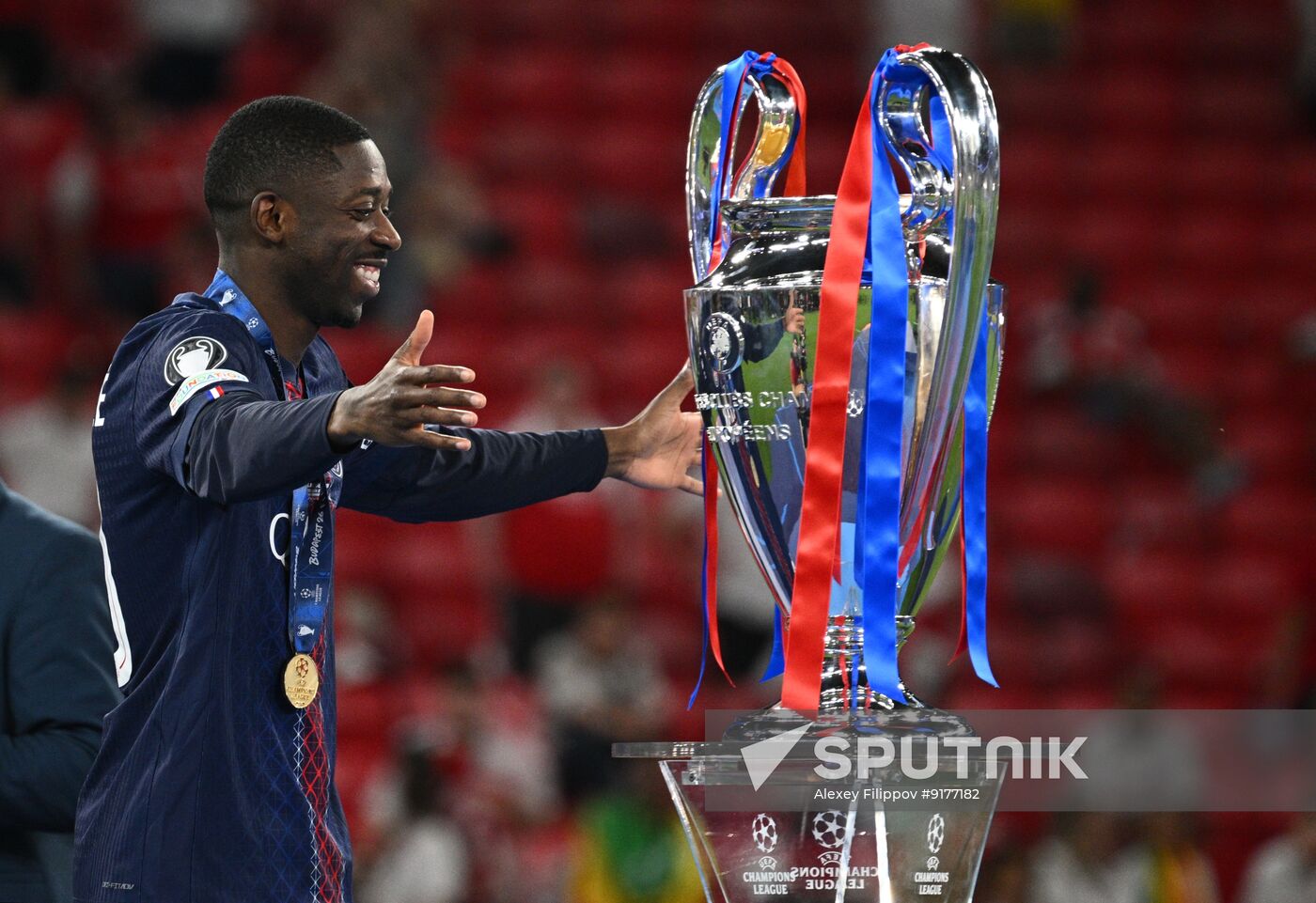 Hungary Soccer Champions League PSG - Arsenal