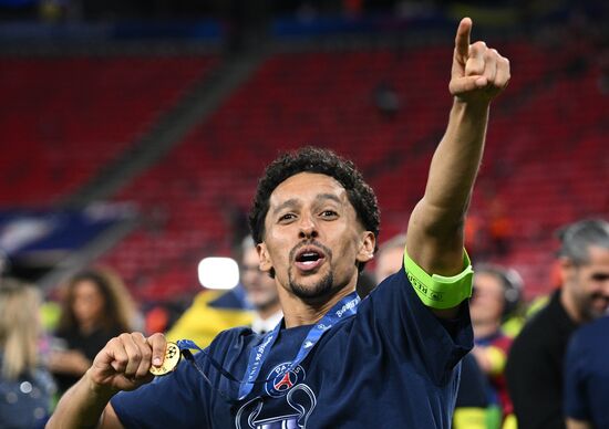 Hungary Soccer Champions League PSG - Arsenal