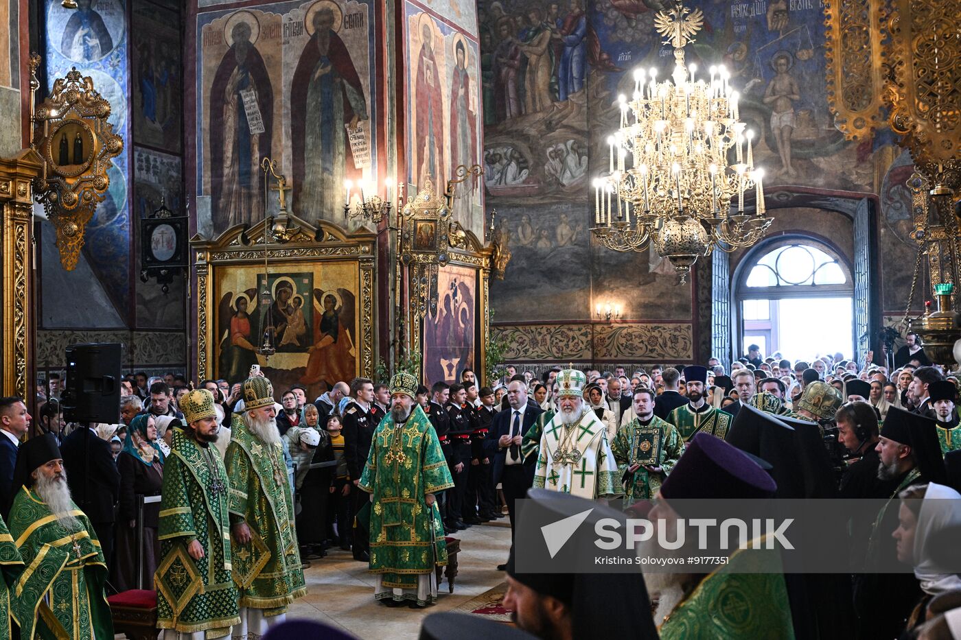 Russia Religion Holy Trinity Feast