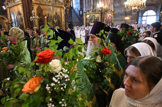Russia Religion Holy Trinity Feast