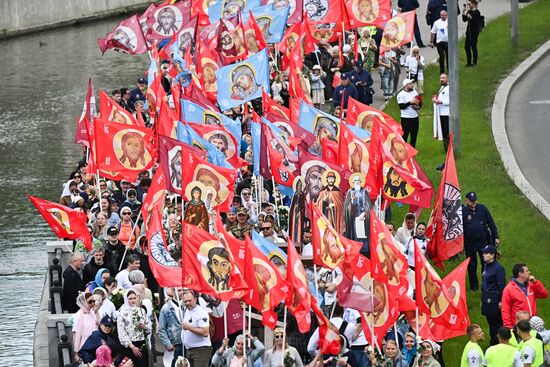 Russia Religion Prince Donskoy Remembrance Day