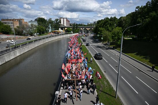 Russia Religion Prince Donskoy Remembrance Day