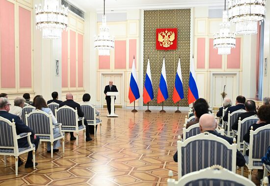 Russia Mishustin Government Literature Awards