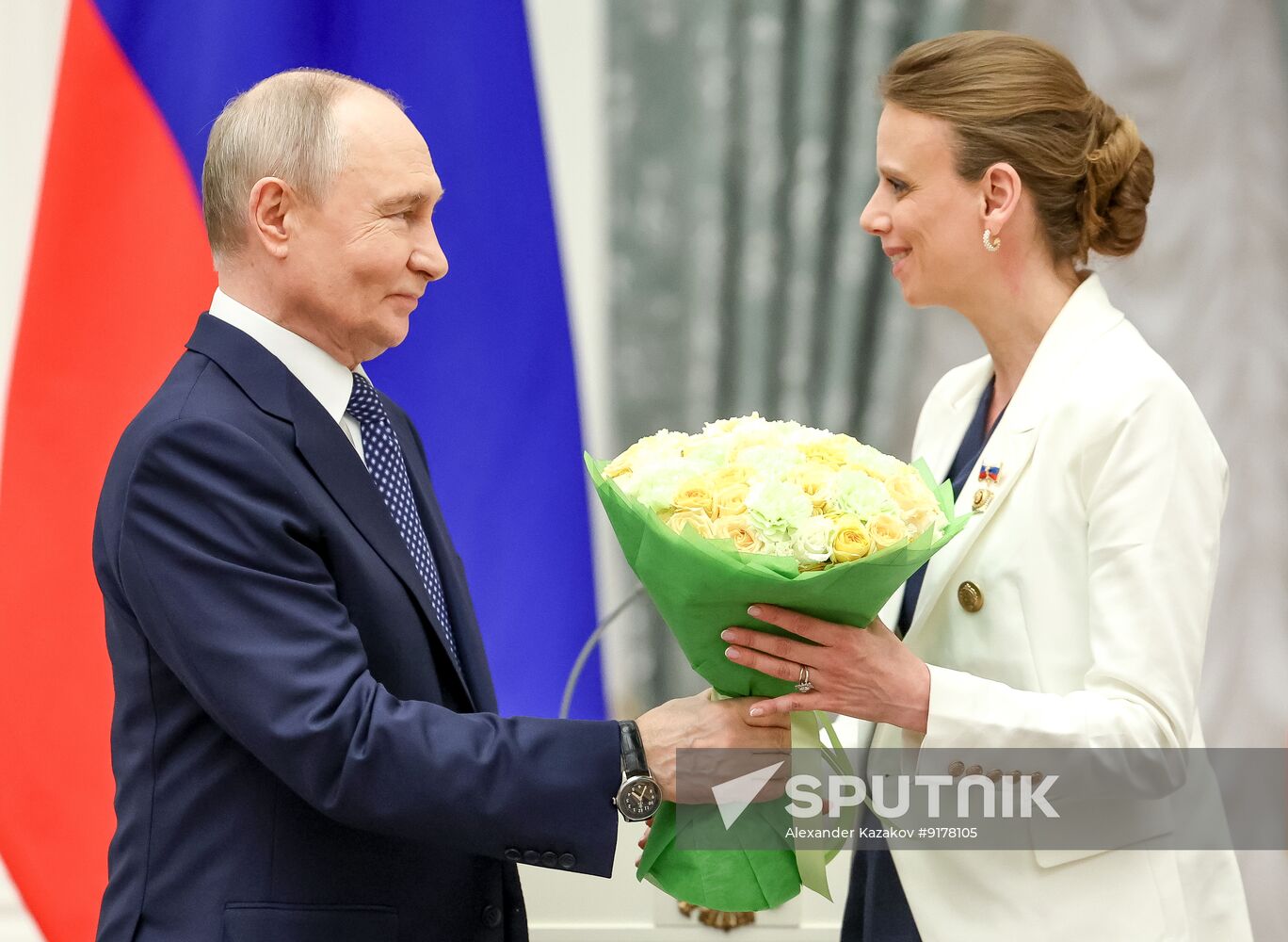 Russia Putin Large Family Parents