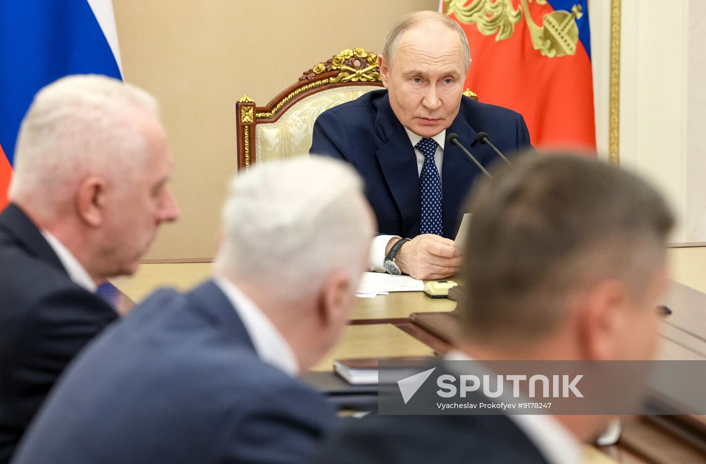 Russia Putin Starobelsk Drone Attack