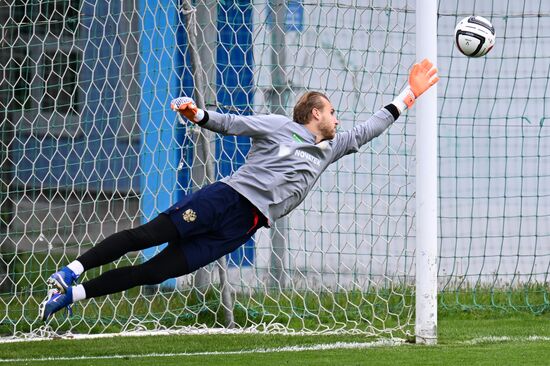 Russia Soccer Friendly Russia Training