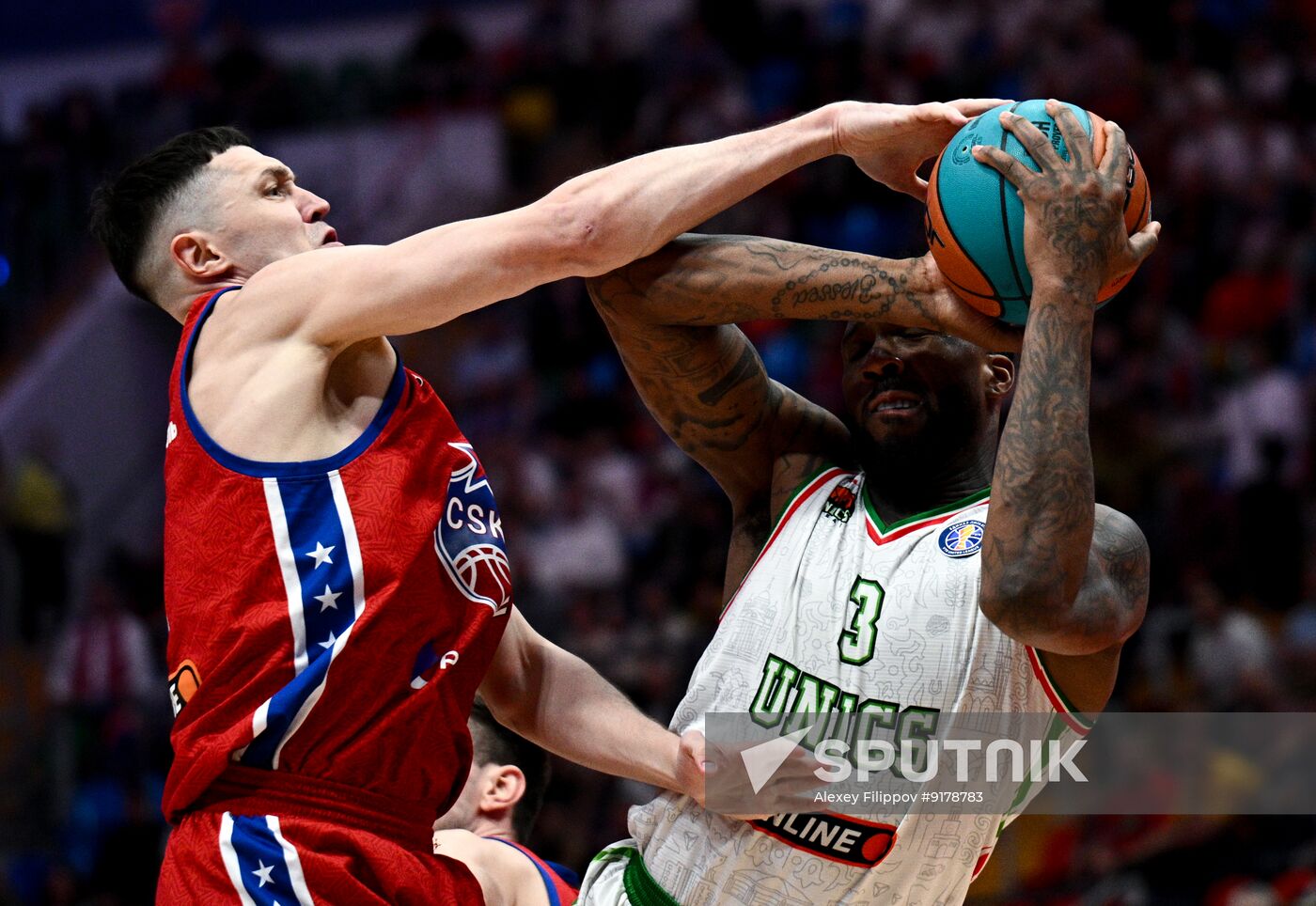 Russia Basketball United League CSKA - UNICS