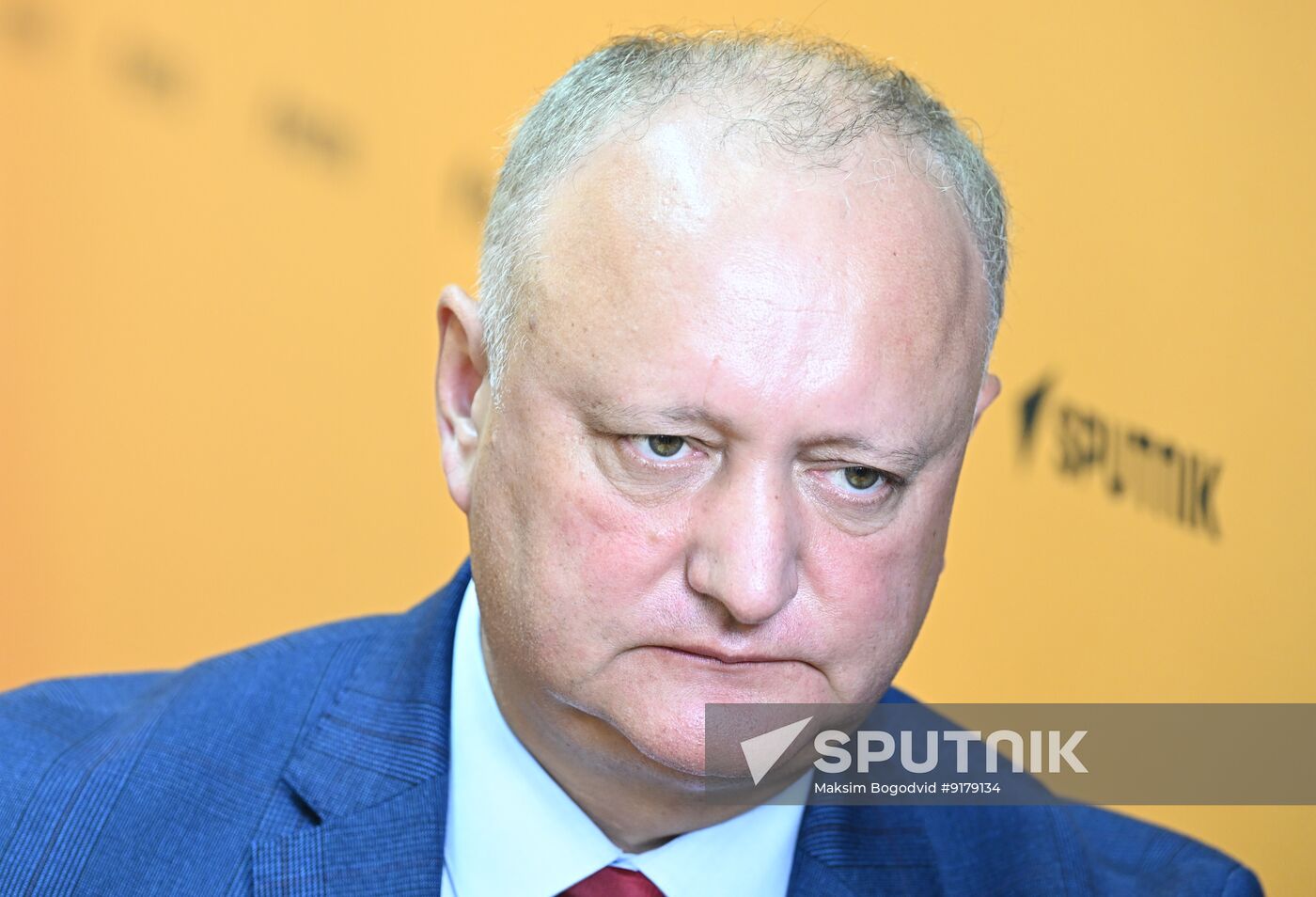 SPIEF-2026. RIA Novosti stand and Sputnik Radio studio