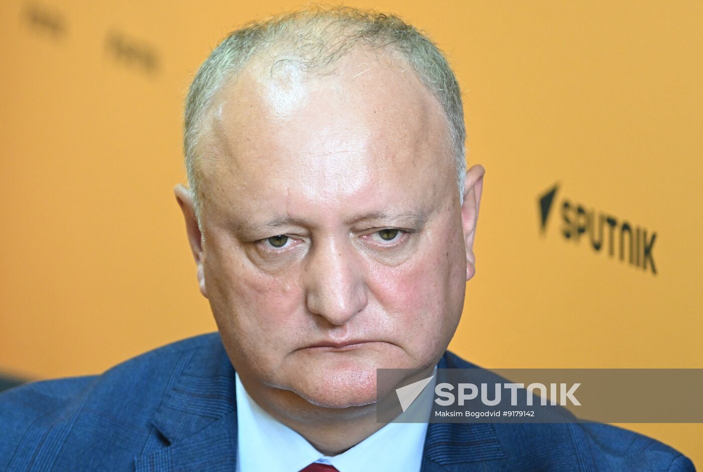 SPIEF-2026. RIA Novosti stand and Sputnik Radio studio