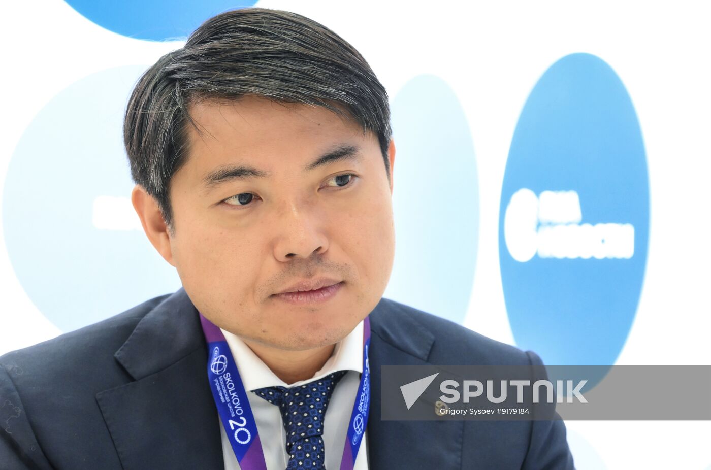 SPIEF-2026. RIA Novosti stand and Sputnik Radio studio
