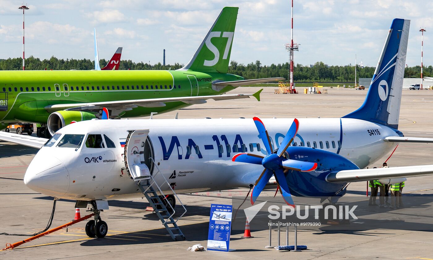 Russia New Il-114 Turboprop Aircraft