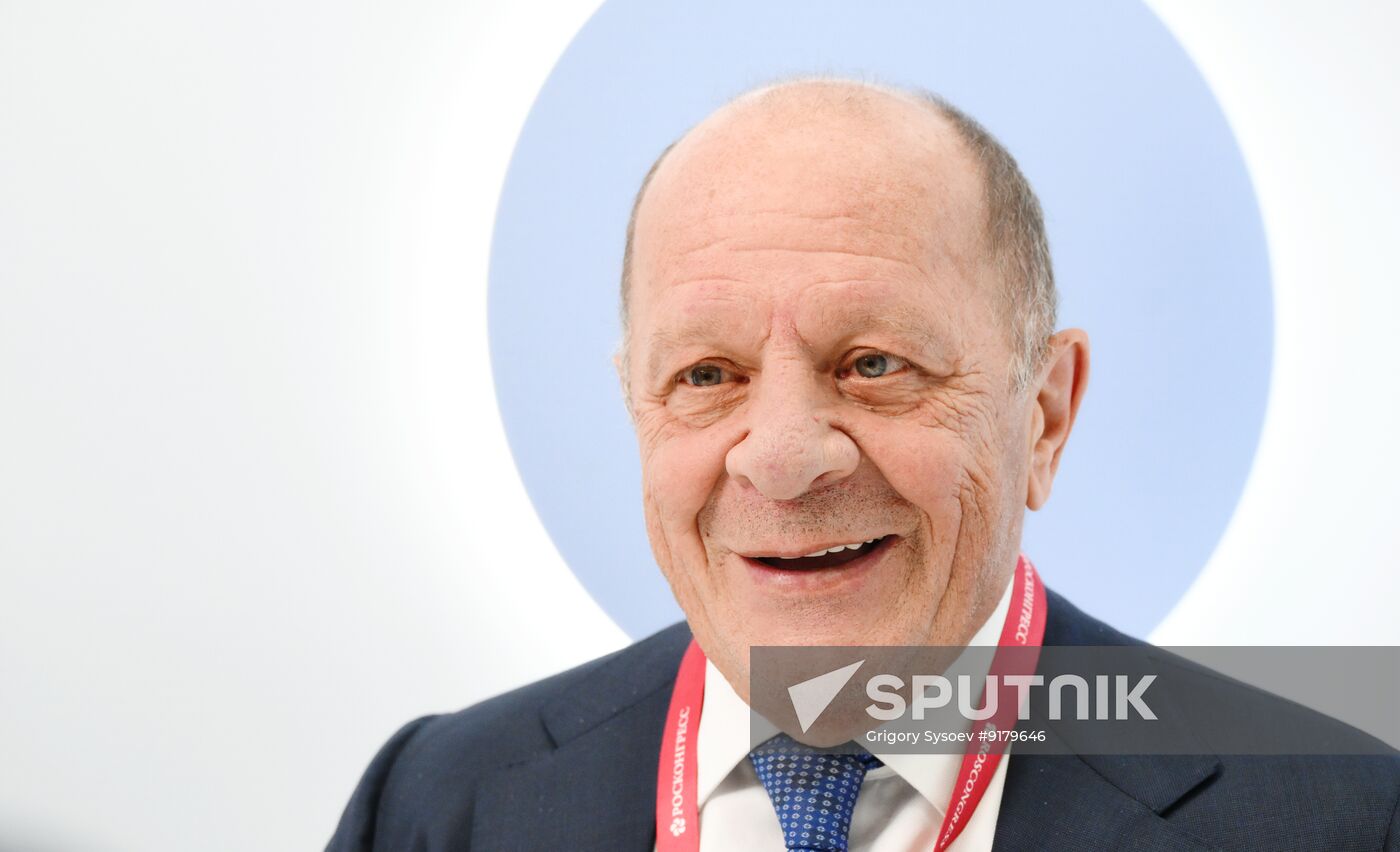 SPIEF-2026. RIA Novosti stand and Sputnik Radio studio