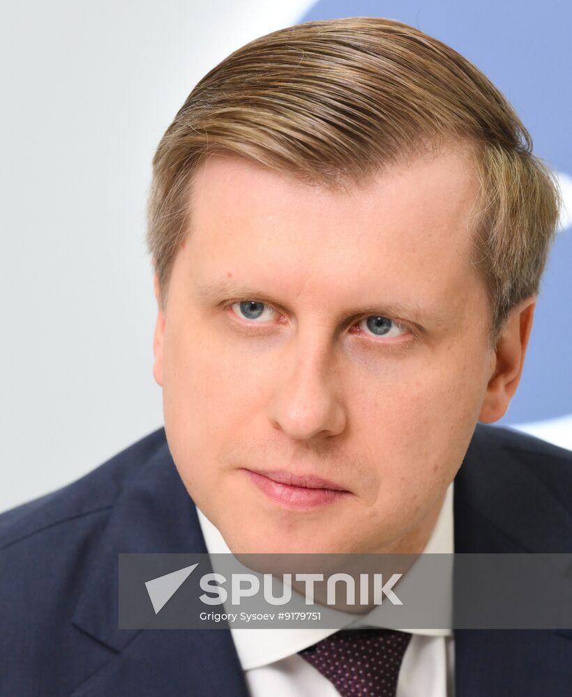 SPIEF-2026. RIA Novosti stand and Sputnik Radio studio