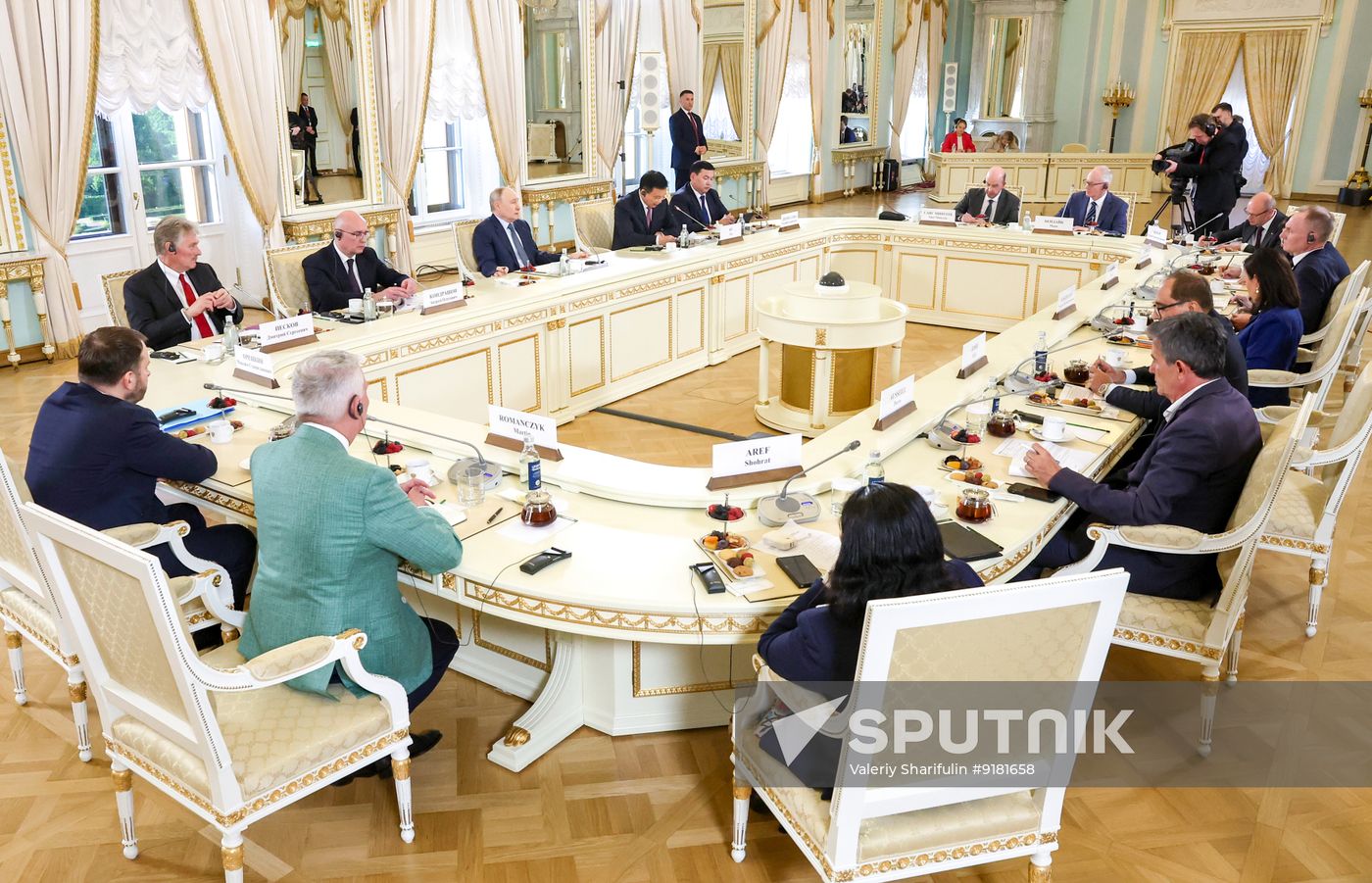 Russia Putin International News Agencies Heads