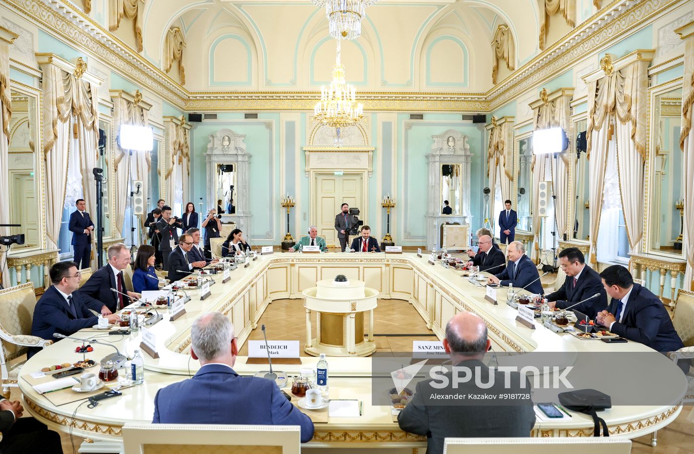 Russia Putin International News Agencies Heads