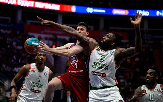 Russia Basketball United League CSKA - UNICS