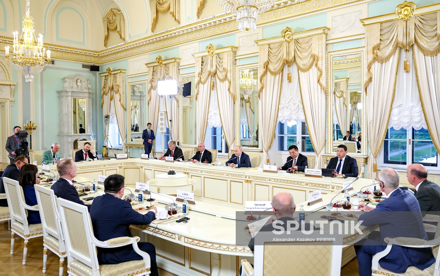 Russia Putin International News Agencies Heads