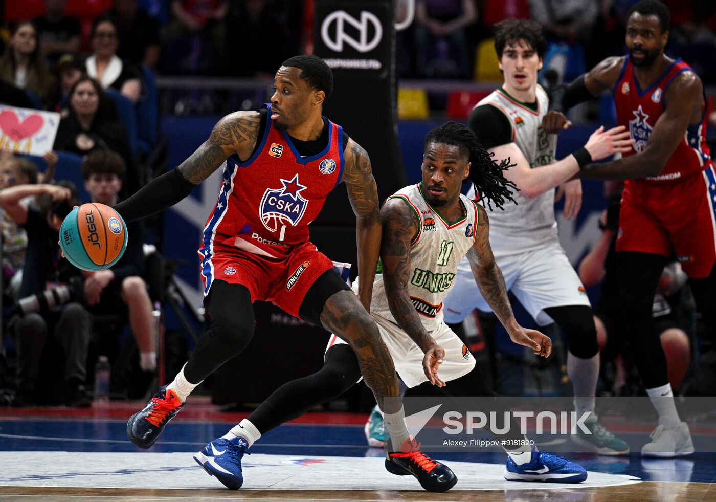 Russia Basketball United League CSKA - UNICS