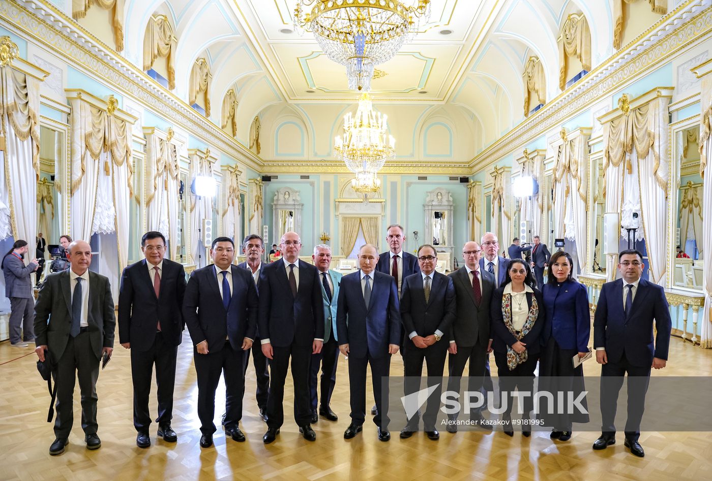 Russia Putin International News Agencies Heads