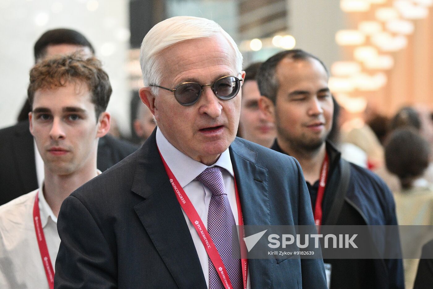 SPIEF-2026. Plenary Session. Guest Arrival