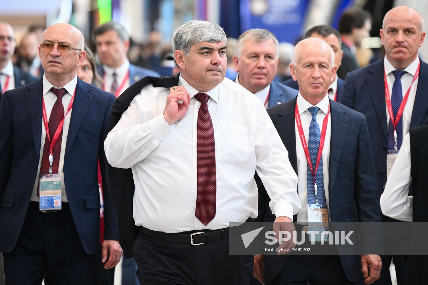 SPIEF-2026. Plenary Session. Guest Arrival