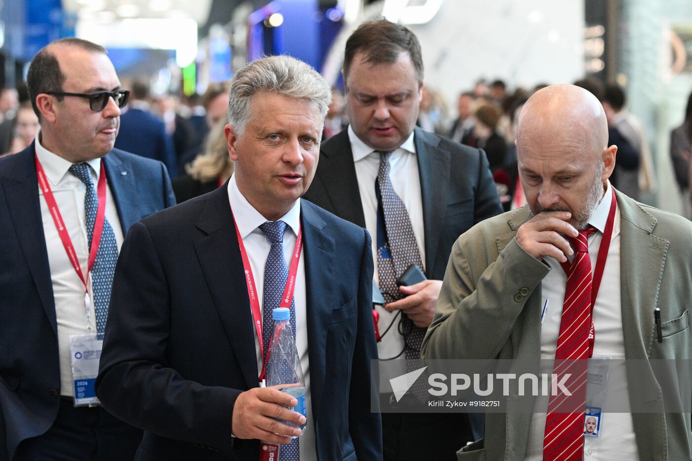SPIEF-2026. Plenary Session. Guest Arrival