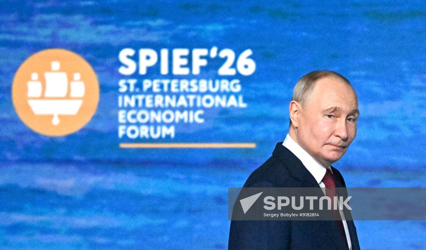 SPIEF-2026. Plenary Session