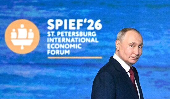 SPIEF-2026. Plenary Session