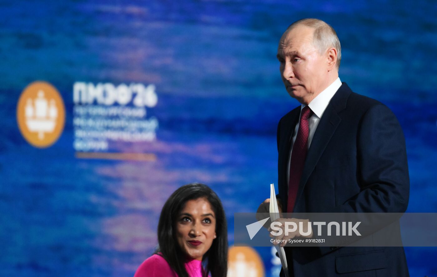 SPIEF-2026. Plenary Session