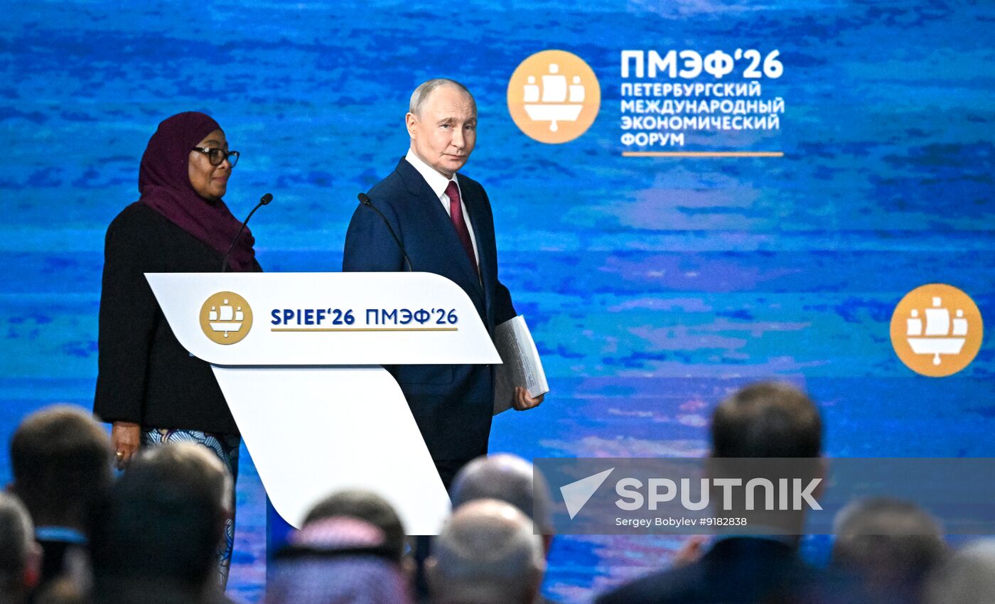 SPIEF-2026. Plenary Session