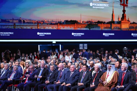 SPIEF-2026. Plenary Session