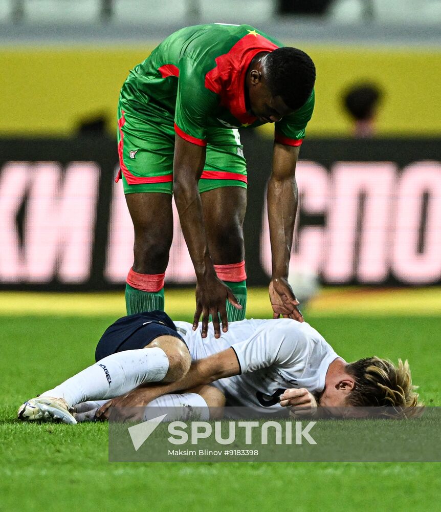 Russia Soccer Friendly Russia - Burkina Faso