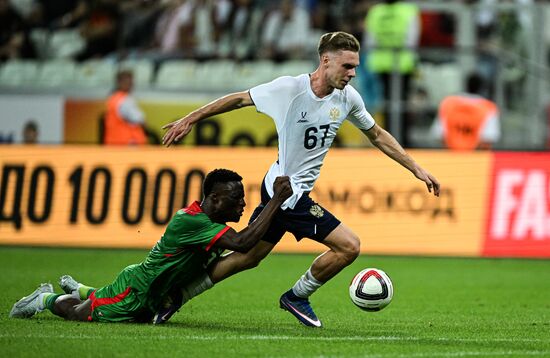 Russia Soccer Friendly Russia - Burkina Faso