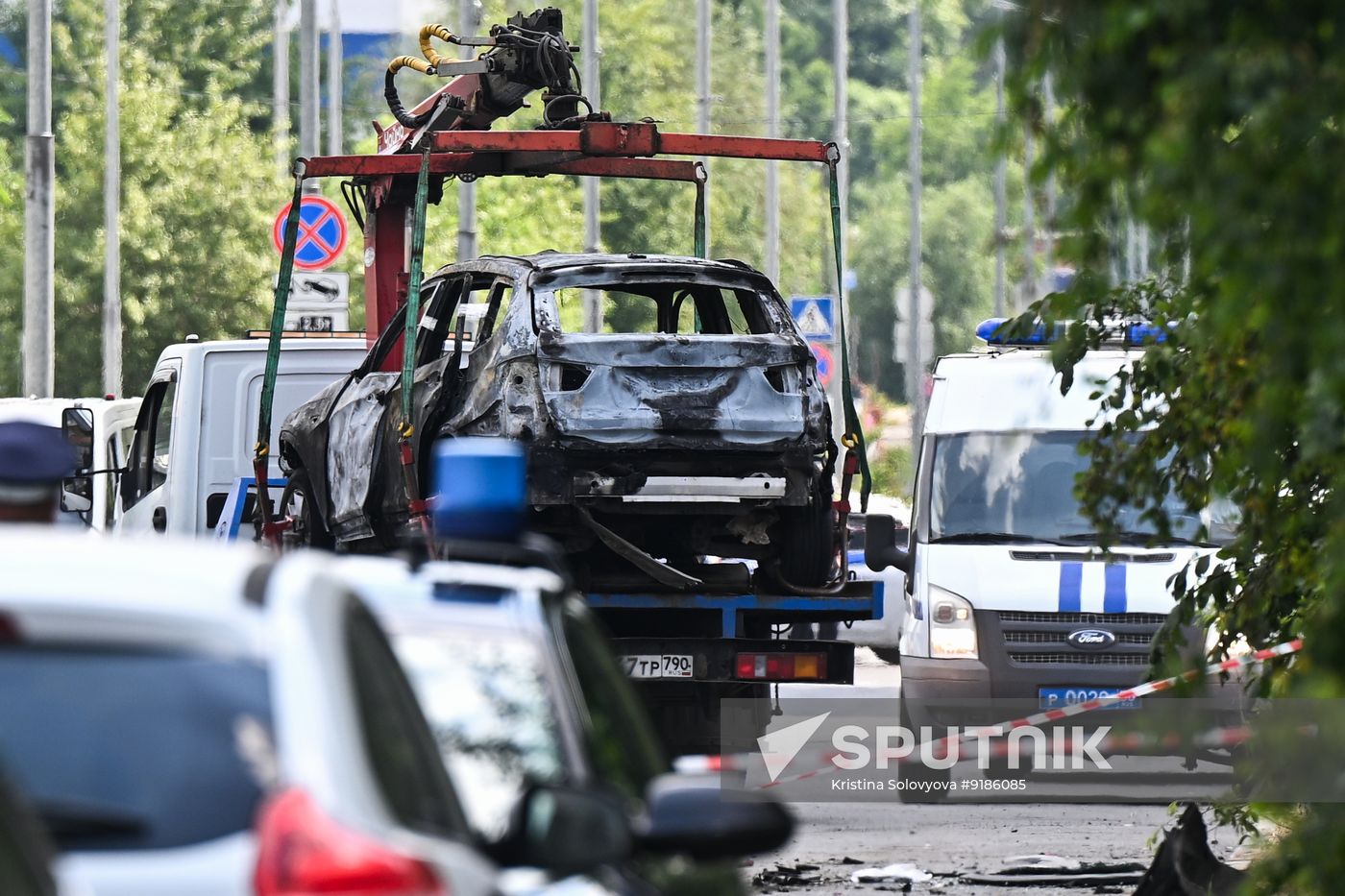 Russia Car Blast