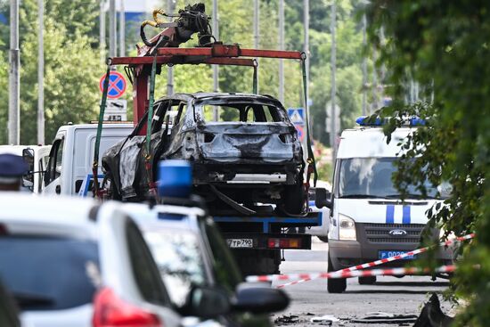 Russia Car Blast